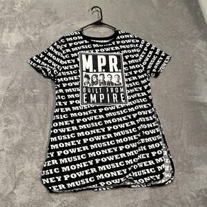 Empire Maxi Shirt Womens XL Black MPR Built From Empire Money Power Music